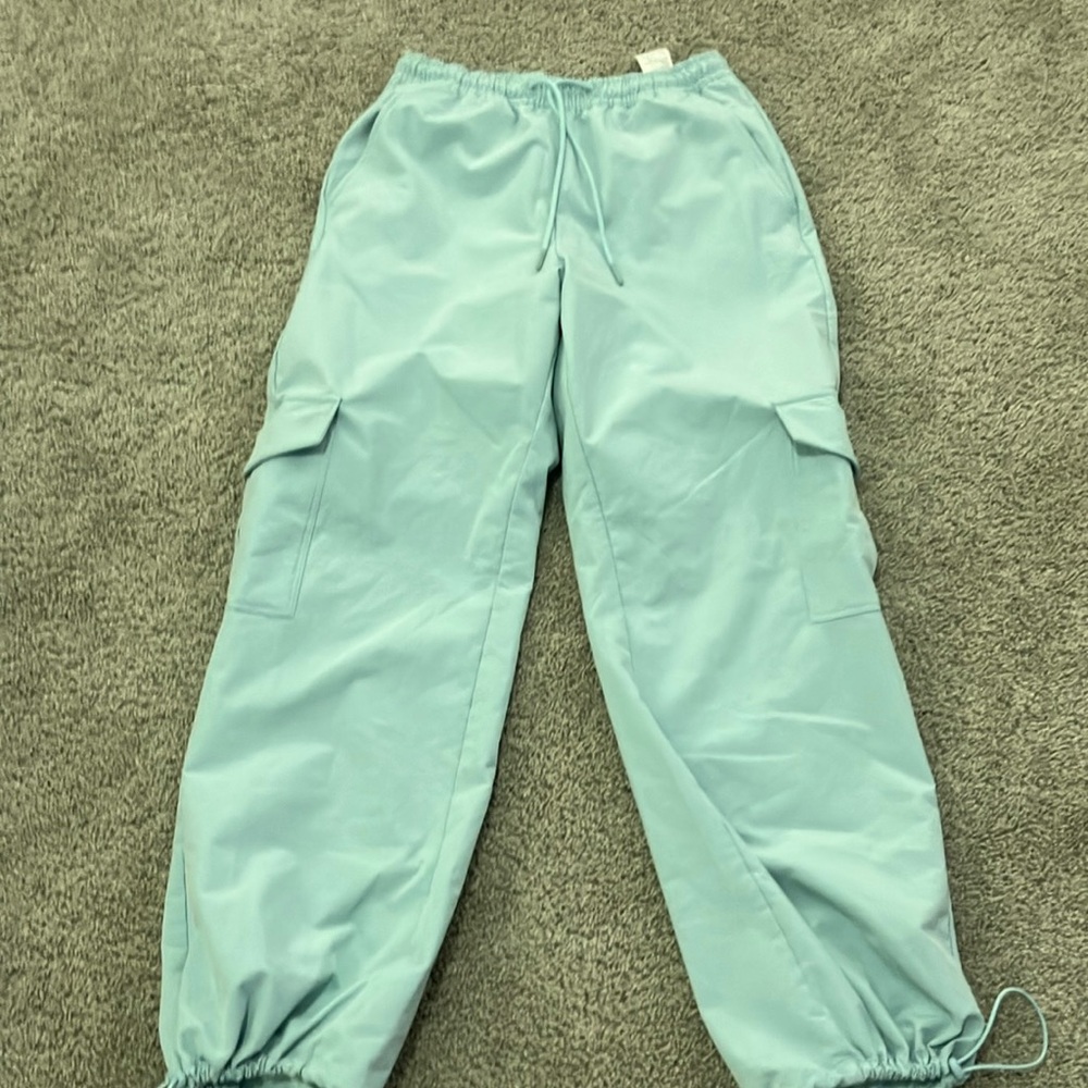 Kids Light Blue Cargo Pants